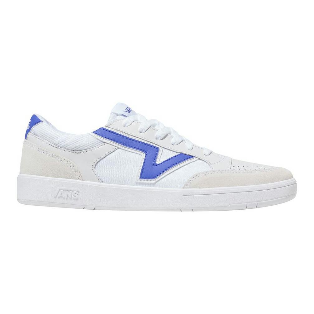 vans shoes white and blue