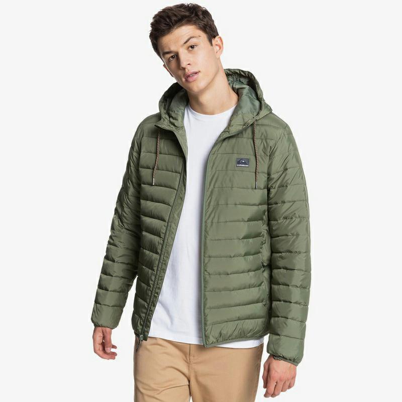 quiksilver puffer vest