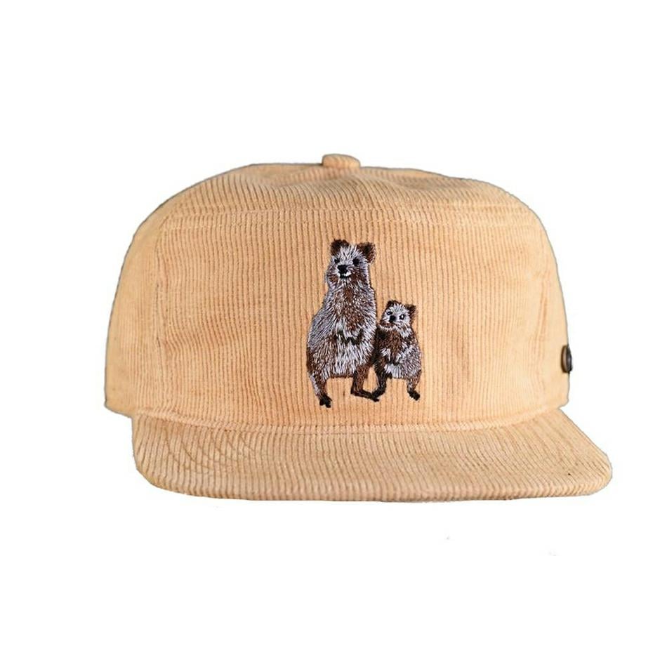 Quokka Stash Cap MUSTARD 