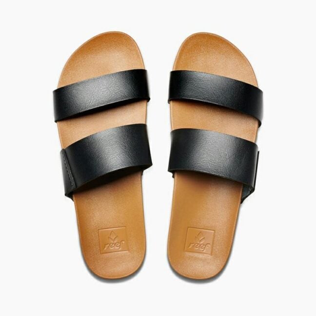 Reef Cushion Vista Black Natural. Reef Sandals in Womens Sandals & Womens Footwear. Code: A30KS