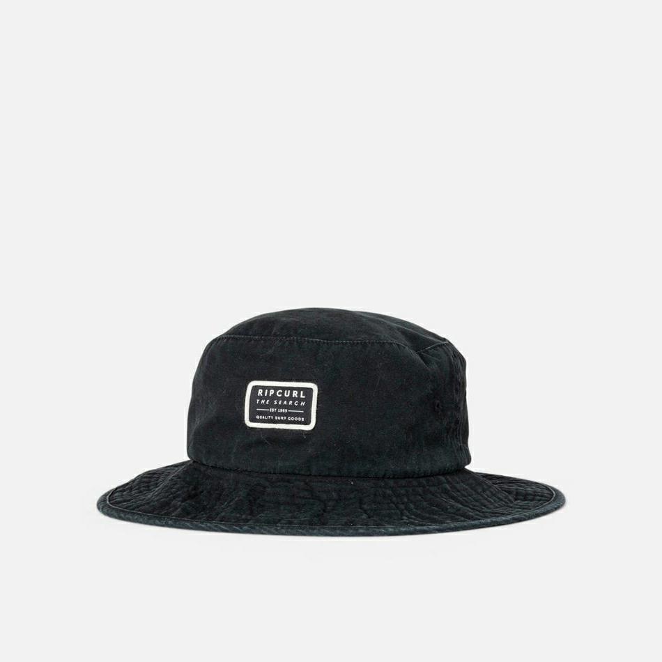 Rip Curl Crusher Wide Brim Hat BLACK 
