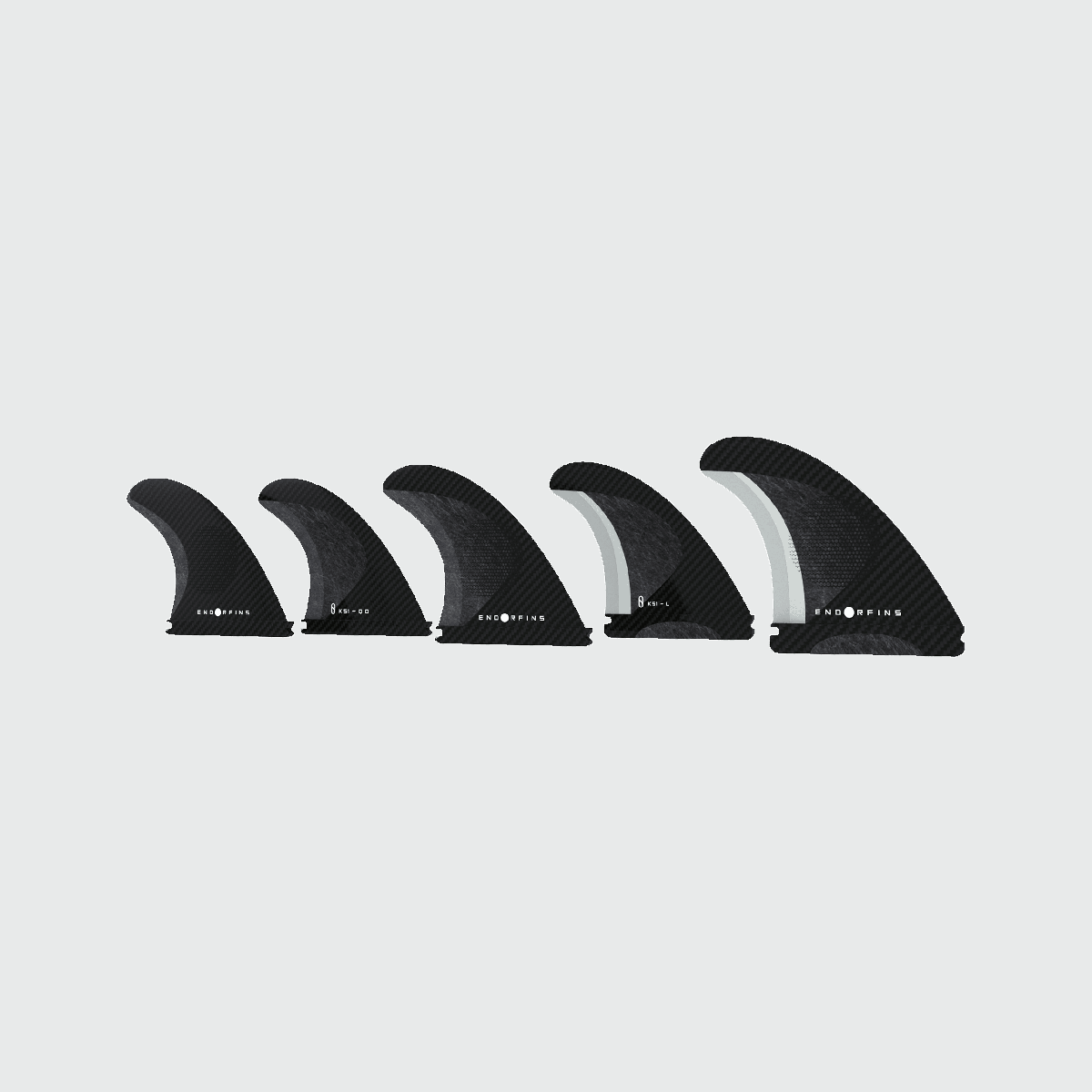 Endorfins Surfboard Fins Slater KS1 5 Fin Large Set SINGLE TAB FIN BOX