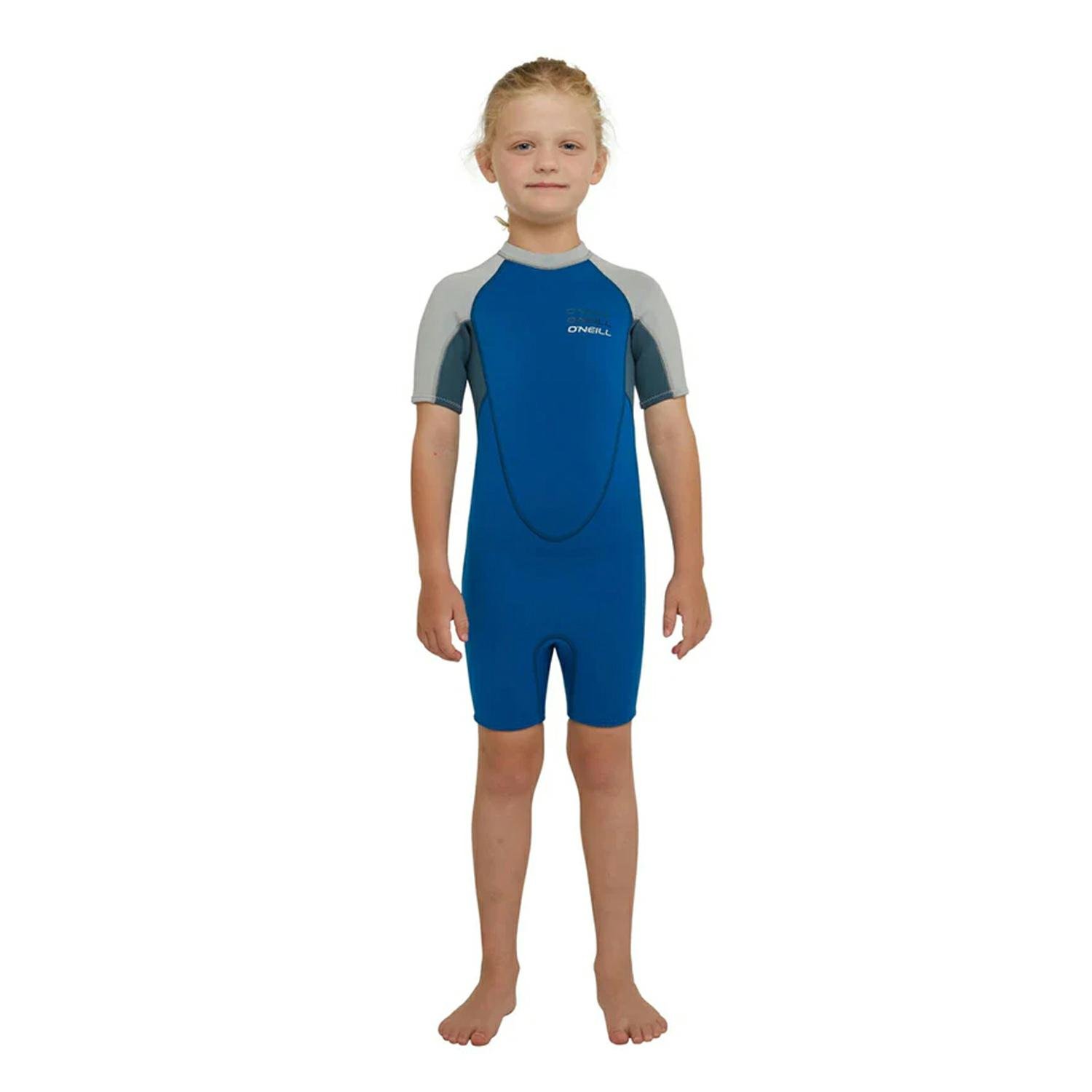 Oneill Toddler Reactor Back Zip Spring Suit 2MM 8G79 MARINE/ULTRA/DA ...