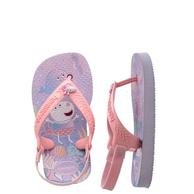 Havaianas Baby Peppa Pig Quiet Lilac Quiet Lilac. Havaianas Thongs in Toddler Girls Thongs & Toddler Girls Footwear. Code: HBPP5251