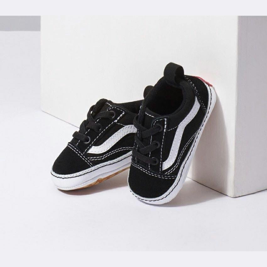 Vans Old Skool Crib Black Wht Black White. Vans Shoes in Toddlers Shoes & Toddlers Footwear. Code: VNA3U8K6BT