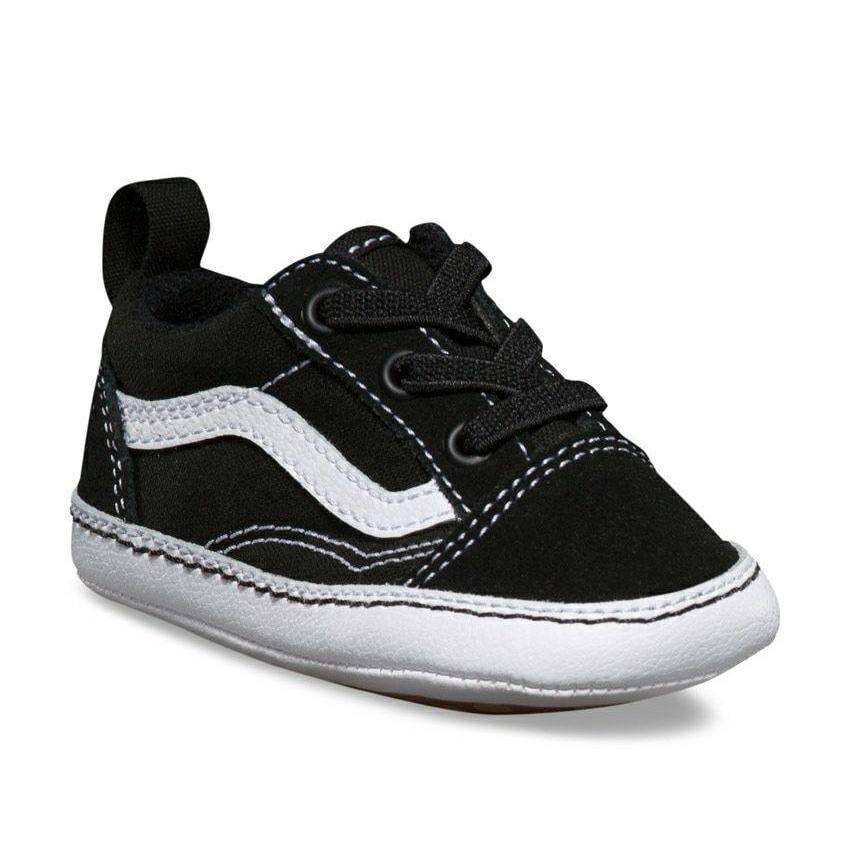 Vans Old Skool Crib Black Wht Black White. Vans Shoes in Toddlers Shoes & Toddlers Footwear. Code: VNA3U8K6BT