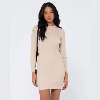 Rusty Solace Long Sleeve Knitte Oatmilk. Rusty Dresses in Womens Dresses & Womens Skirts, Dresses & Jumpsuits. Code: DRL1219