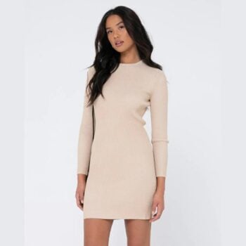 Rusty Solace Long Sleeve Knitte Oatmilk. Rusty Dresses in Womens Dresses & Womens Skirts, Dresses & Jumpsuits. Code: DRL1219
