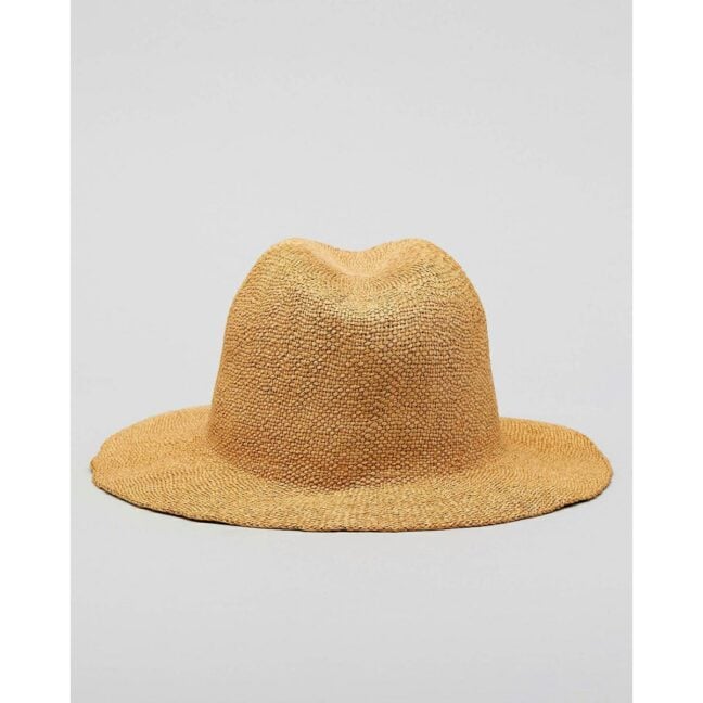 Rusty Dean Crushable Straw Hat Caramel. Rusty Straw Hats in Mens Straw Hats & Mens Headwear. Code: HHM0418