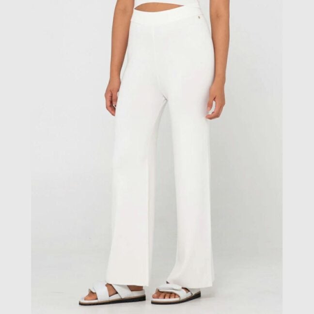 Rusty Amelia Wide Leg Pant Snow. Rusty Pants in Womens Pants & Womens Pants & Jeans. Code: PAL1368