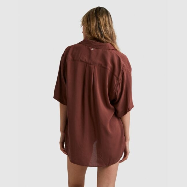 Billabong Tiki Babe Shirt Mocha. Billabong Shirts - Short Sleeve in Womens Shirts - Short Sleeve & Womens Shirts. Code: UBJWT00190