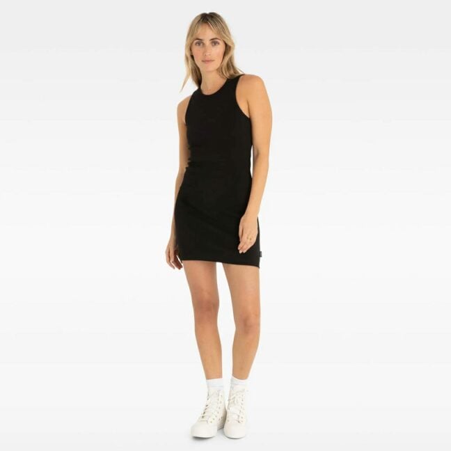Hurley Rib Mini Dress Black. Hurley Dresses in Womens Dresses & Womens Skirts, Dresses & Jumpsuits. Code: WDRSP23RMD