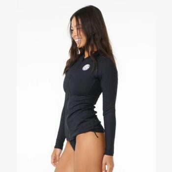 Rip Curl Premium Surf Zip Thru Ls Black. Rip Curl Rashvests in Womens Rashvests & Womens Wetsuits. Code: 16GWRV