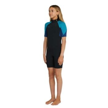 Oneill Girl`s Reactor Spring Suit 2mm Short Sleeve Wetsuit Black/mrco/shade. Oneill Springsuits in Girls Springsuits & Girls Wetsuits. Code: 5045GOA2