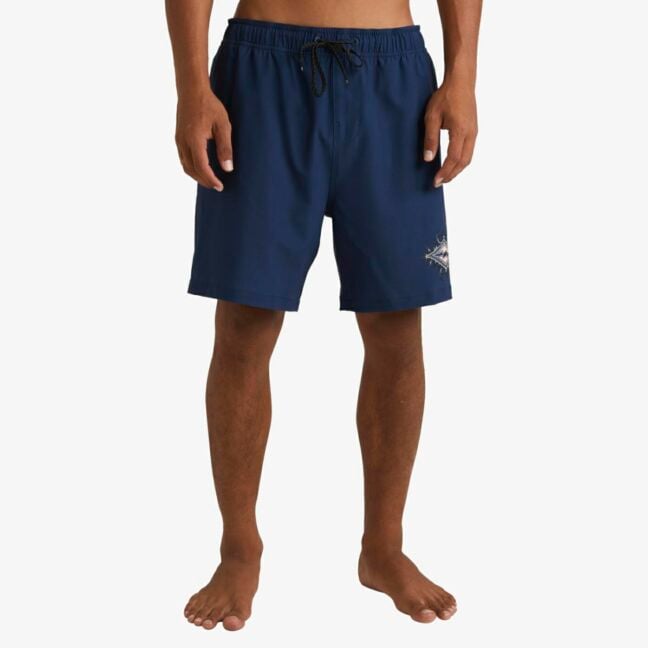 Billabong Tribe Core Layback Dark Blue. Billabong Walkshorts - Elastic Waist in Mens Walkshorts - Elastic Waist & Mens Shorts. Code: UBYBS00171