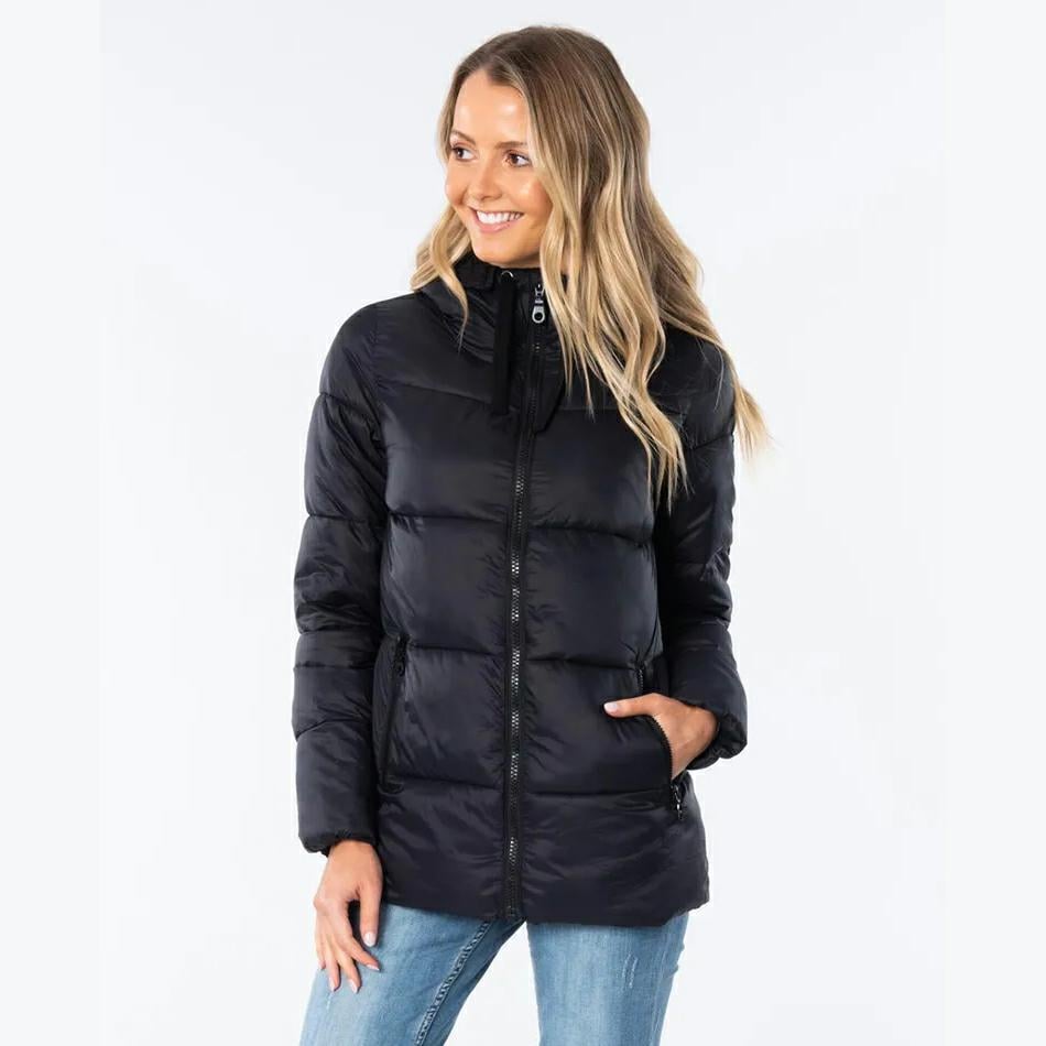 Rip Curl Anti-series Insulated Puffer Jacket Coat Black. Rip Curl Jackets in Womens Jackets & Womens Jackets, Jumpers & Knits. Code: GJKCX4