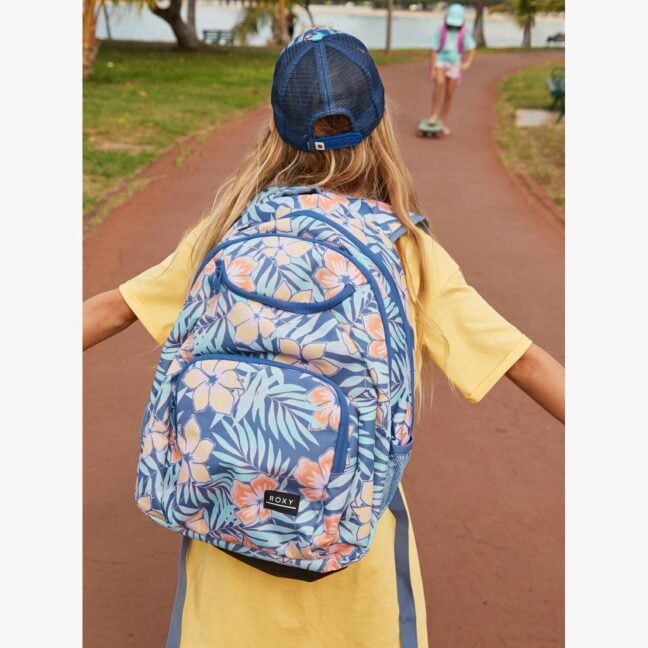 Roxy Shadow Swell 24l Medium Backpack Marlin Funky Palm. Roxy Backpacks in Womens Backpacks & Womens Bags. Code: ERJBP04717