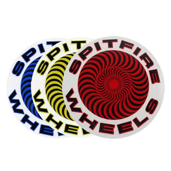 Spitfire Wheels Classic Swirl Sticker Assorted. Spitfire Wheels Stickers in Generic Stickers & Generic Accessories. Code: 005001144