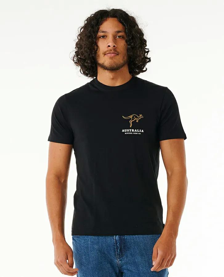 Rip Curl Mens Australia Fun Times T Shirt (Bone) main image 1