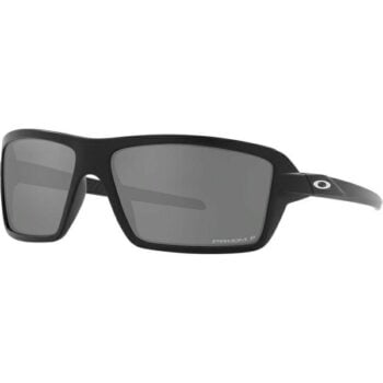 Oakley Cables Prizm Black Polarized Lenses Matte Black Frame Matt Black Blk Polar. Oakley Sunglasses in Mens Sunglasses & Mens Eyewear. Code: 91290263