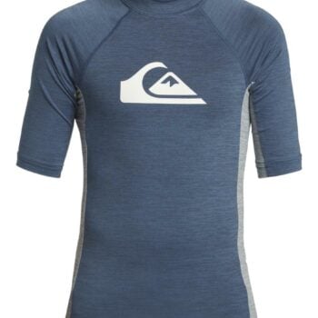 Quiksilver Everyday Upf50 Comp Ss Y Vintage Indigo Heath. Quiksilver Rashvests in Boys Rashvests & Boys Wetsuits. Code: AQBWR03058
