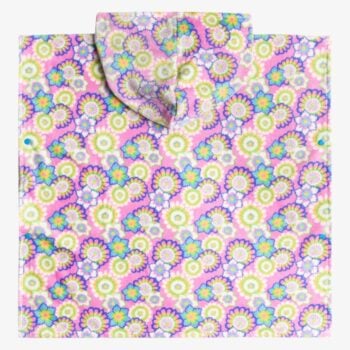 Roxy Tw Stay Magical Printed Lilac Chiffon Flower. Roxy Towels - Hooded in Girls Towels - Hooded & Girls Accessories. Code: ERLAA03054