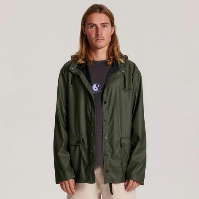 Critical Slide Society Critical Rain Jacket Fatigue. Critical Slide Society Jackets in Mens Jackets & Mens Jackets, Jumpers & Knits. Code: JK2312