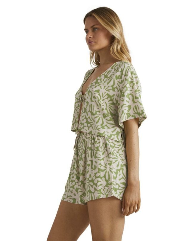 Billabong Palm Grove Tie Shirt Celery. Billabong Shirts - Short Sleeve in Womens Shirts - Short Sleeve & Womens Shirts. Code: UBJWT00228