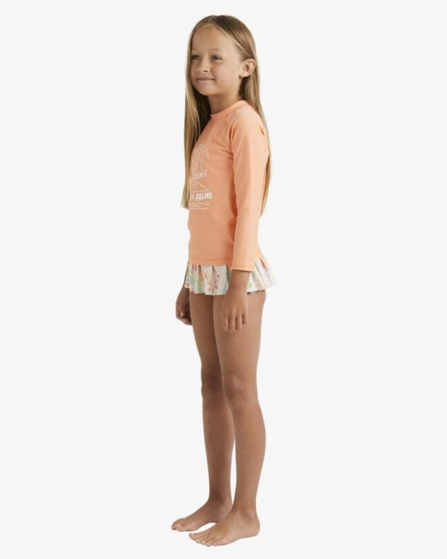Billabong Under The Palms Sunshirt Peach Feeling. Billabong Rashvests in Toddler Girls Rashvests & Toddler Girls Wetsuits. Code: UBOWR03006