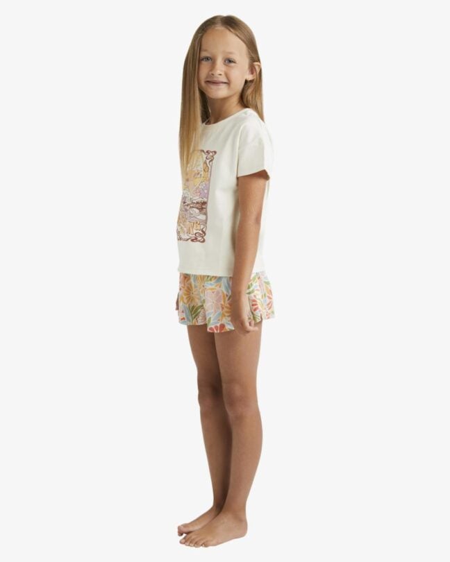 Billabong Magic Swell Tee Salt Crystal. Billabong Tees in Toddler Girls Tees & Toddler Girls T-shirts & Singlets. Code: UBOZT00116