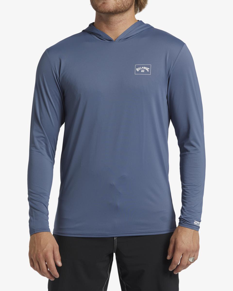 Billabong Arch Mesh L/s Hoody Slate Blue. Billabong Rashvests in Mens Rashvests & Mens Wetsuits. Code: ABYWR00174