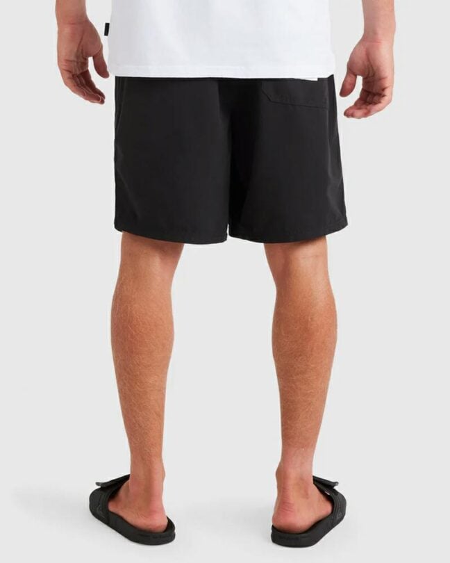 Quiksilver Balance Volley 18" Swim Shorts Black. Quiksilver Boardshorts - Elastic Waist in Mens Boardshorts - Elastic Waist & Mens Shorts. Code: AQMJV03095
