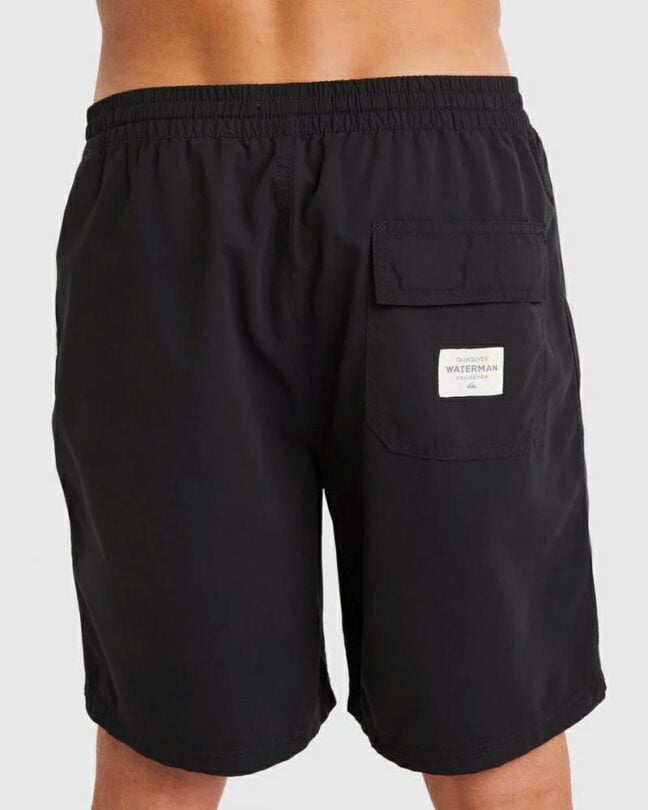 Quiksilver Balance Volley 18" Swim Shorts Black. Quiksilver Boardshorts - Elastic Waist in Mens Boardshorts - Elastic Waist & Mens Shorts. Code: AQMJV03095