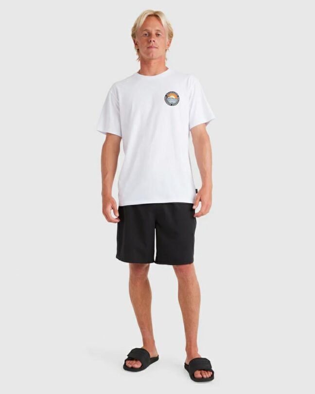 Quiksilver Balance Volley 18" Swim Shorts Black. Quiksilver Boardshorts - Elastic Waist in Mens Boardshorts - Elastic Waist & Mens Shorts. Code: AQMJV03095