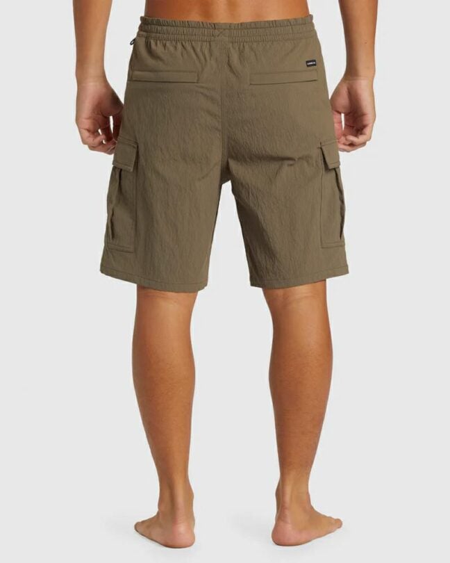 Quiksilver Taxer Cargo Amphibian 19 Canteen. Quiksilver Walkshorts - Elastic Waist in Mens Walkshorts - Elastic Waist & Mens Shorts. Code: AQYHY03259