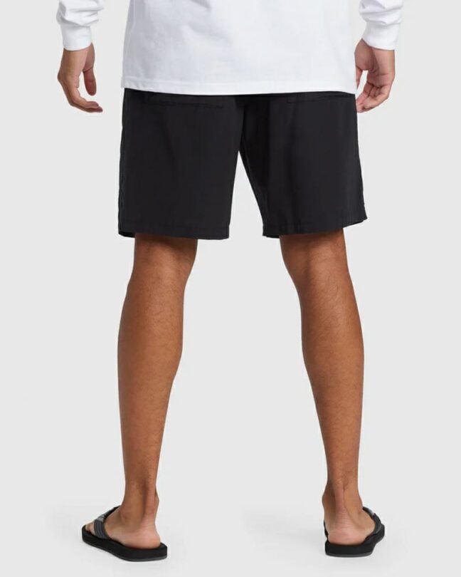 Quiksilver Griff Taxer Baggy Black. Quiksilver Walkshorts - Fitted Waist in Mens Walkshorts - Fitted Waist & Mens Shorts. Code: AQYWS03245