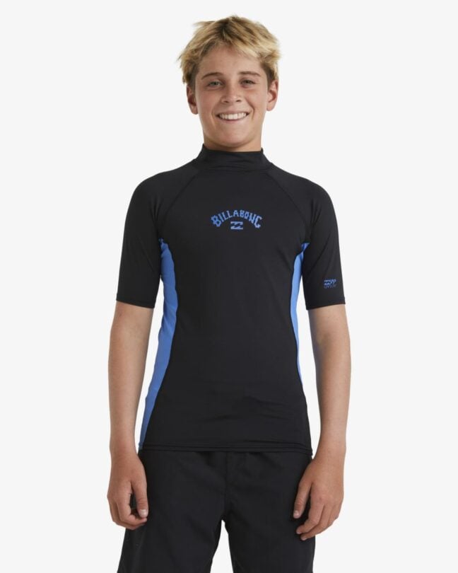 Billabong Boys Arch Pf Ls Black/summer Blue. Billabong Rashvests in Boys Rashvests & Boys Wetsuits. Code: UBBWR03025