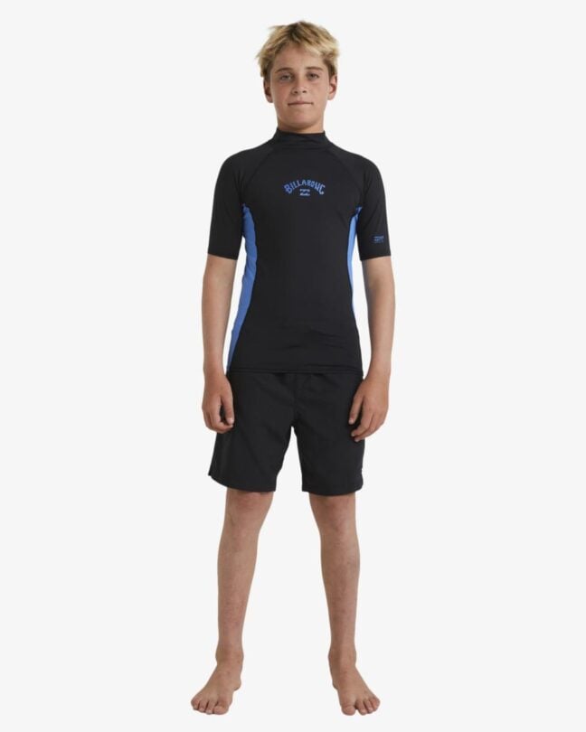 Billabong Boys Arch Pf Ls Black/summer Blue. Billabong Rashvests in Boys Rashvests & Boys Wetsuits. Code: UBBWR03025