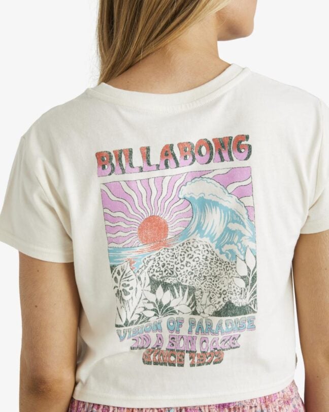 Billabong Get The Groove Salt Crystal. Billabong Tees in Womens Tees & Womens T-shirts & Singlets. Code: UBJZT00435