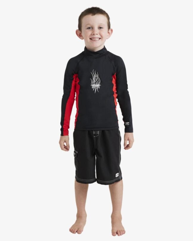 Billabong Grom Jimmy Contrast Pf Ls Black. Billabong Rashvests in Toddlers Rashvests & Toddlers Wetsuits. Code: UBTWR03017