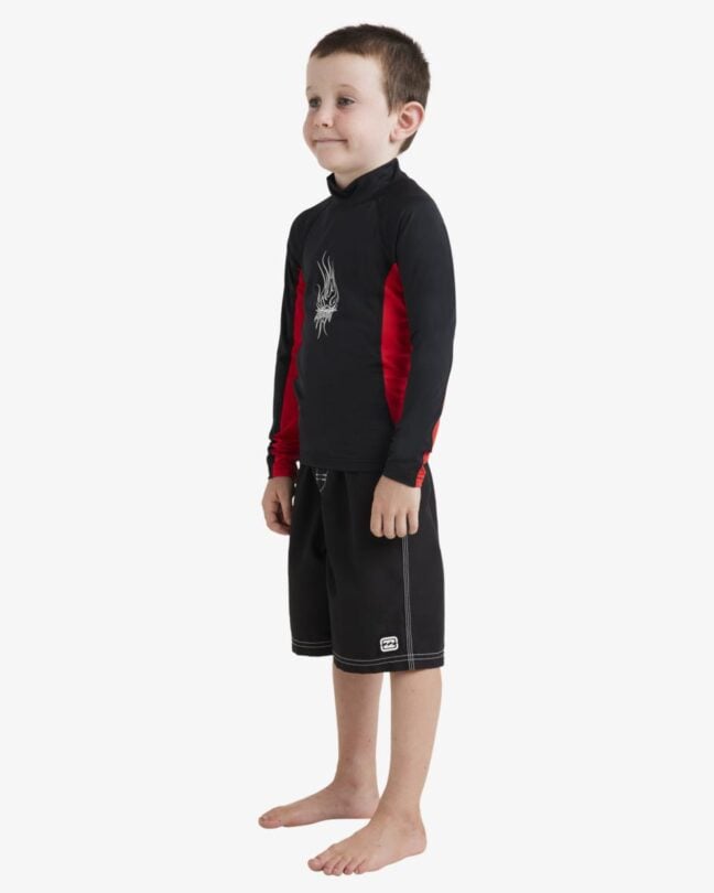 Billabong Grom Jimmy Contrast Pf Ls Black. Billabong Rashvests in Toddlers Rashvests & Toddlers Wetsuits. Code: UBTWR03017