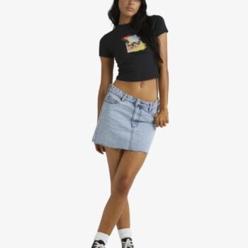 Rvca In The Clouds Raglan Half Rvca Black. Rvca Tees in Womens Tees & Womens T-shirts & Singlets. Code: UVJZT00255