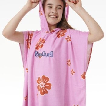 Rip Curl Mixed Hooded Towel- Kids Bright Pink. Rip Curl Towels - Hooded in Girls Towels - Hooded & Girls Accessories. Code: 00GGTO