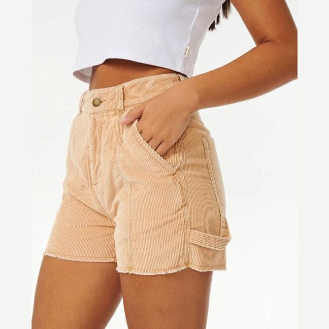 Rip Curl Pacific Dreams Cord Short Brown. Rip Curl Walkshorts - Fitted Waist in Womens Walkshorts - Fitted Waist & Womens Shorts. Code: 021WWS