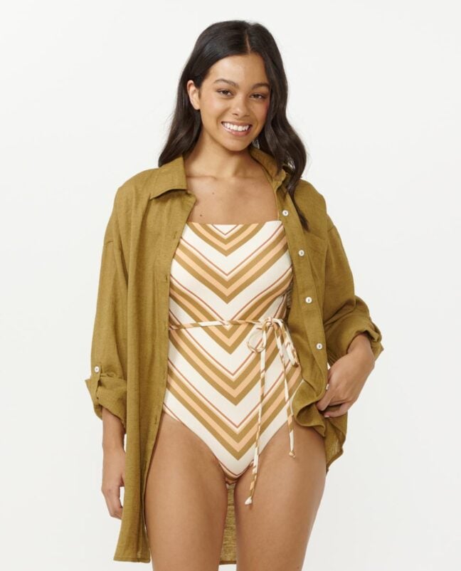 Rip Curl Premium Surf Holiday Shir Bronze. Rip Curl Shirts - Long Sleeve in Womens Shirts - Long Sleeve & Womens Shirts. Code: 024WSH