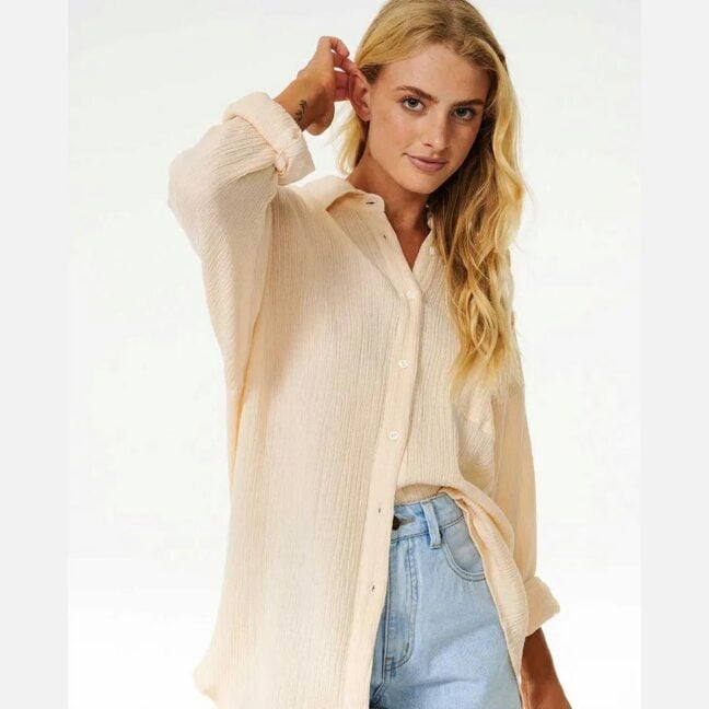Rip Curl Premium Surf Holiday Shir Light Peach. Rip Curl Shirts - Long Sleeve in Womens Shirts - Long Sleeve & Womens Shirts. Code: 024WSH