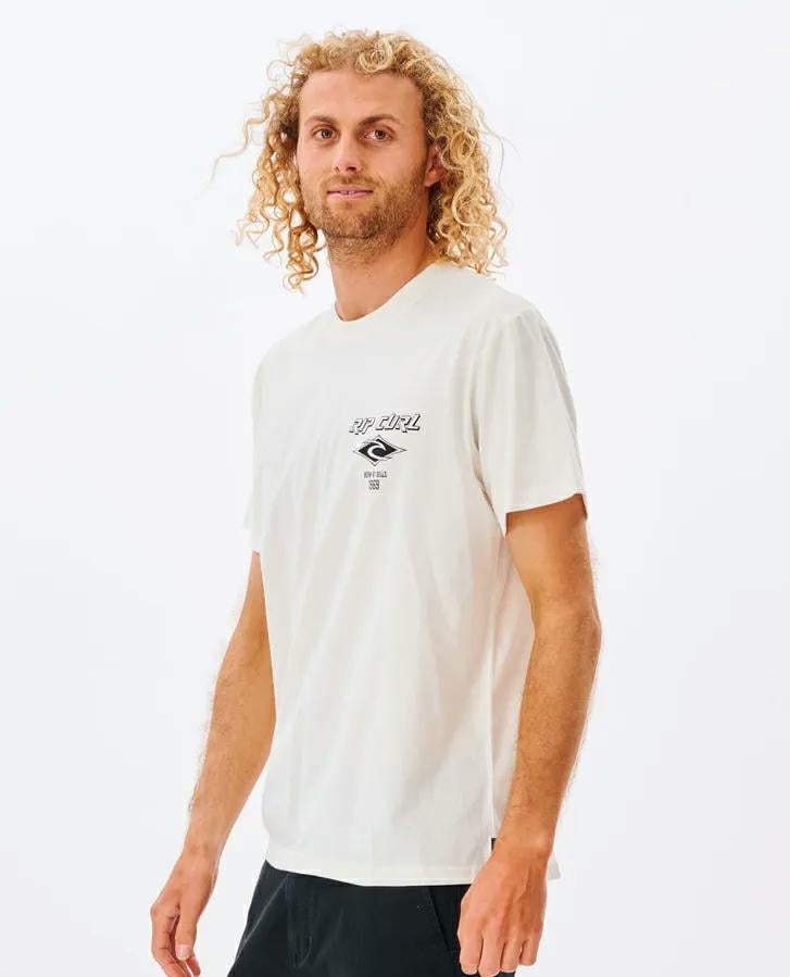 Rip Curl Fade Out Icon Tee Bone. Rip Curl Tees in Mens Tees & Mens T-shirts & Singlets. Code: 0CAMTE