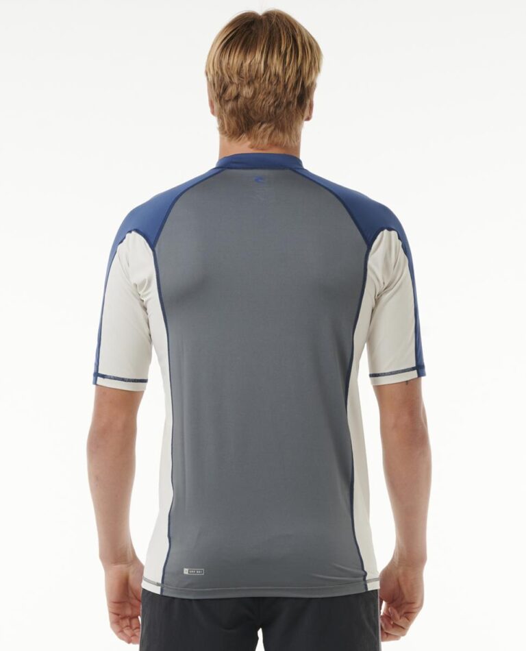 Rip Curl Drive UV Short Sleeve Rash Vest WASHED NAVY, DEEP OCEAN, BLACK ...