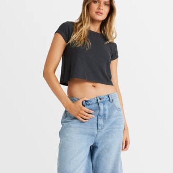 Billabong Stevie Short Faded Indigo Fray. Billabong Walkshorts - Fitted Waist in Womens Walkshorts - Fitted Waist & Womens Shorts. Code: UBJDS00133