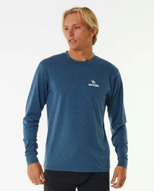 Rip Curl Stack Upf L/s Navy Marle. Rip Curl Rashvests in Mens Rashvests & Mens Wetsuits. Code: 143MRV